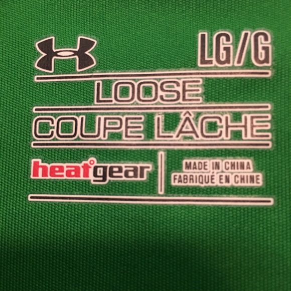 Under Armour Heat Gear Green Polo - Picture 2 of 7